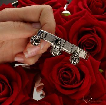 Charms Nomination Silver Charms Serce agat 331810 02. Ponadczasowa biżuteria, pozwalająca każdej kobiecie skomponować bransoletkę wedle własnych upodobań, a następnie modyfikować ją poprzez dodawanie i zmienianie kolejnych elementów (1).jpg